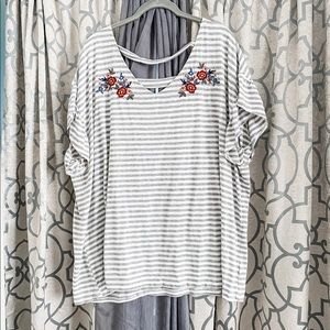 Gorgeous low back dress tee!